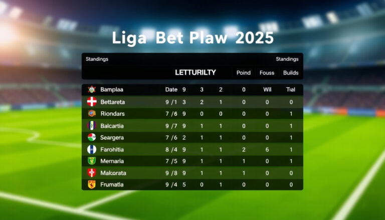 Liga BetPlay 2025 2 Posiciones Tabla de Clasificación Actualizada